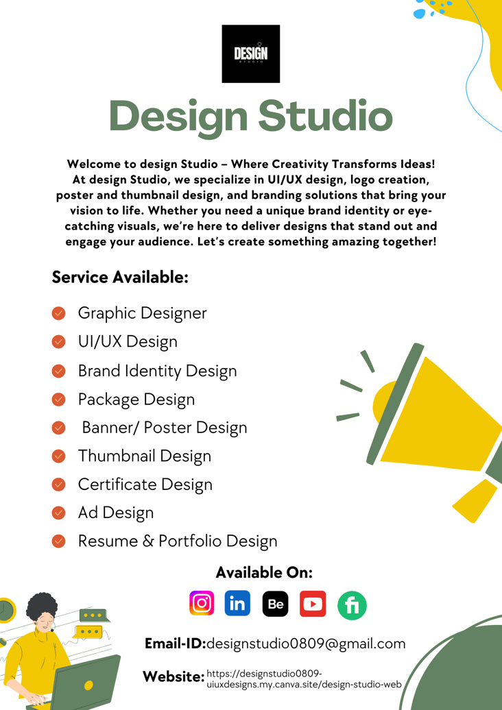 Design studio poster 1
